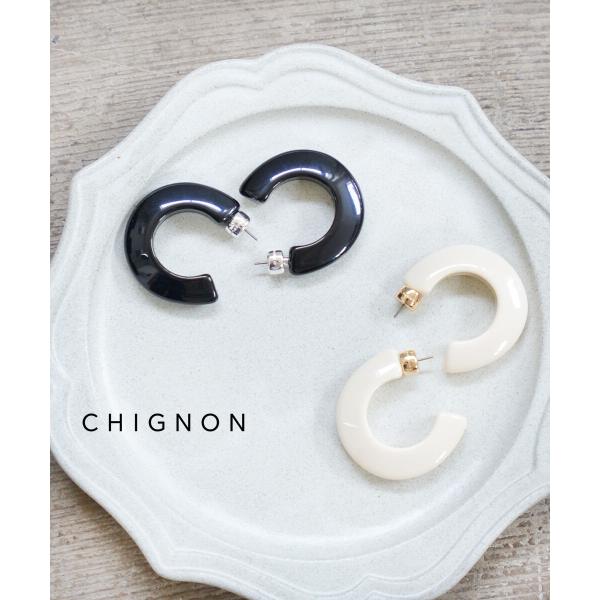 シニヨン ホマイカフープピアス CHIGNON レディース 国内正規品 メール便可能1 爆買