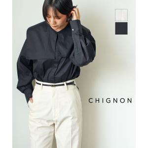 シニヨン フェイクスエード ダンボールベスト CHIGNON レディース 国内