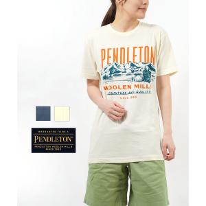 ペンドルトン Tシャツ 半袖 カットソー S/S クラシックマウンテンTee PENDLETON レディース メンズ 国内正規品 メール便可能5｜etre
