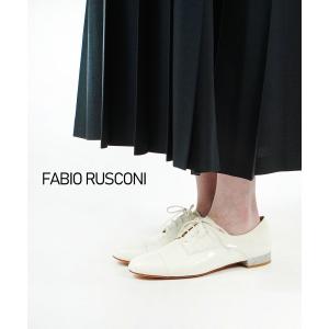 新品未使用品⭐️FABIO RUSCONI／ファビオルスコーニ フラットシューズ FABIO RUSCONI（ファビオルスコーニ） レースアップシューズ フラット