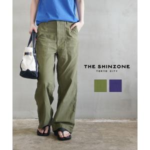 ザ シンゾーン WASHED BAKER PANTS THE SHINZONE 2024春夏新作 レディース 国内正規品｜etre