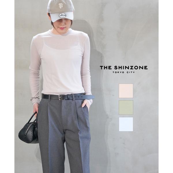 ザ シンゾーン シアーロングT SHEER LONG TEE THE SHINZONE レディース ...