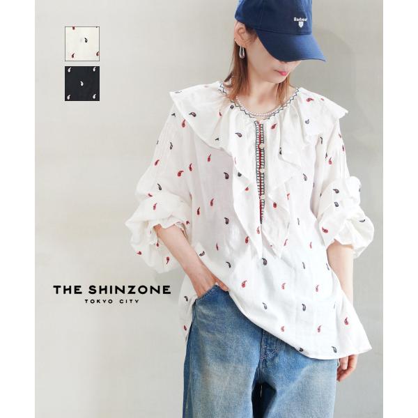 ザ シンゾーン PAISLEY EMBROIDERED BLOUSE THE SHINZONE 20...