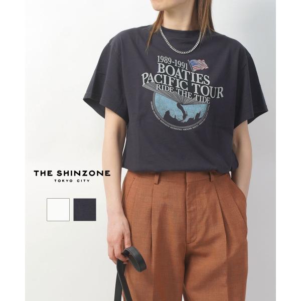 ザ シンゾーン BOATIES TOUR TEE THE SHINZONE 2026春夏新作 レディ...