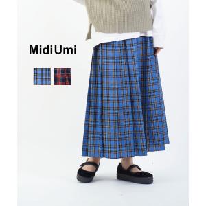 ミディウミ スムースダブルニットスウェットプルオーバー Midi-Umi