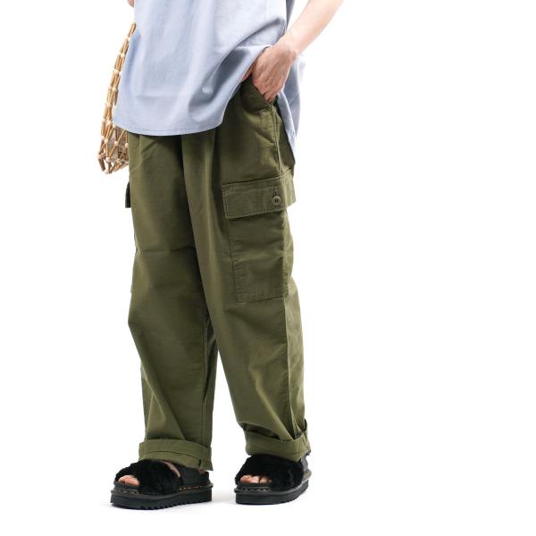 サキュウ タックパンツ カーゴパンツ caqu レディース 国内正規品 爆買