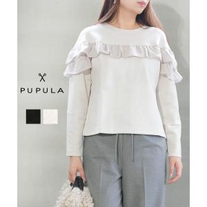 PUPULA（ププラ） デュアルウォームポンチ フレアスカート レディース