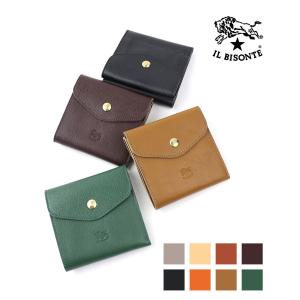 イルビゾンテ 二つ折り財布 ウォレット IL BISONTE レディース