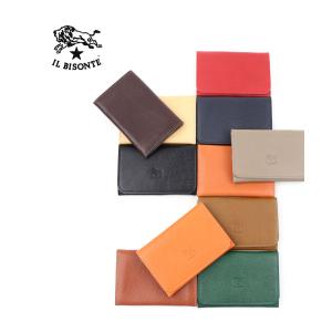 イルビゾンテ カードケース IL BISONTE 2022春夏新作 レディース