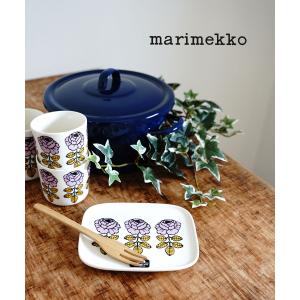 マリメッコ VIHKIRUUSU PLATE 12×15CM marimekko レディース 国内正規品｜etre