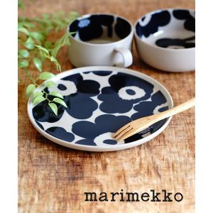 マリメッコ ラウンドプレート 皿 丸皿 UNIKKO PLATE 20CM marimekko レディース 国内正規品｜etre