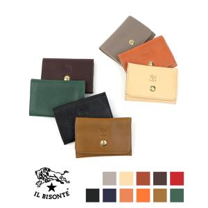 イルビゾンテ 名刺入れ カードケース 国内正規品 IL BISONTE レディース メンズ