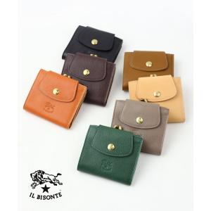 イルビゾンテ 二つ折り財布 ミニウォレット IL BISONTE