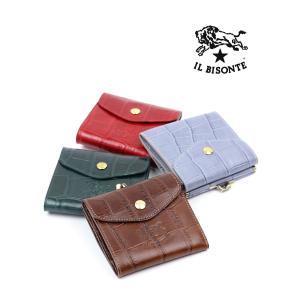 イルビゾンテ がま口ウォレット 二つ折り財布 IL BISONTE