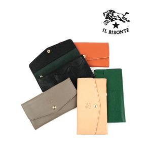 IL BISONTE（イルビゾンテ） ラウンドジップ 長財布 レザーウォレット