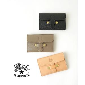 IL BISONTE（イルビゾンテ） 三つ折り財布 トリフォルド ウォレット