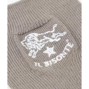イルビゾンテ ロゴ刺繍ソックス IL BISO...の詳細画像3