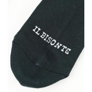 イルビゾンテ ロゴ刺繍ソックス IL BISO...の詳細画像4