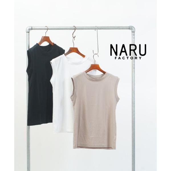 ナル 110/2サイロプレミアム タンクトップ naru 2026春夏新作 レディース 国内正規品 ...