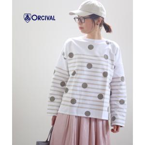 オーチバル・オーシバル ワイドカットソー プルオーバー バスクシャツ ORCIVAL レディース 国内正規品