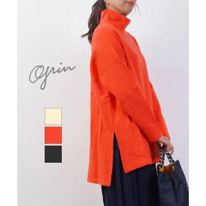 grin（グリン） タイプライタースタンドフリルシャツ レディース 国内