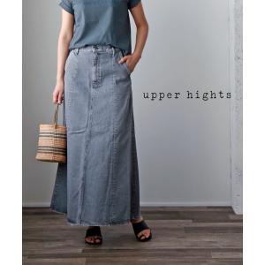upperhights（アッパーハイツ） デニムスカート THE LAZY SKIRT upper