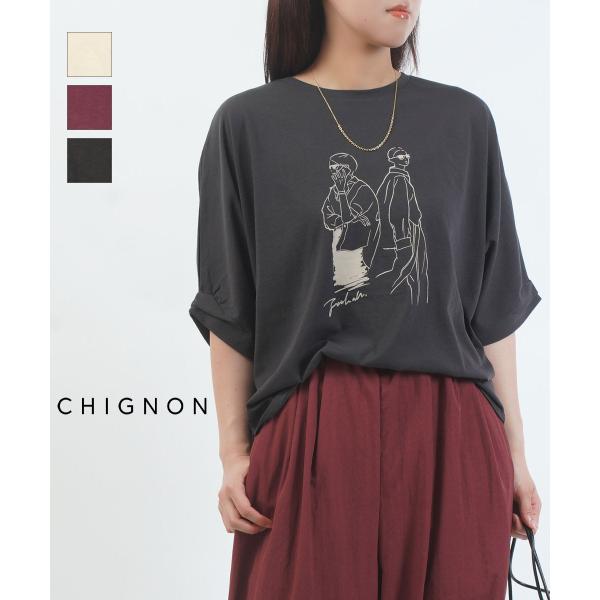 シニヨン CITY LINE ドルマンプルオーバー CHIGNON 2026秋冬新作 レディース 国...