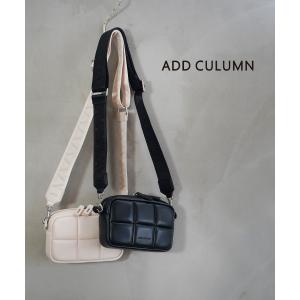 アドカラム ショルダーバッグ PUFF CROSSBODY BS ADD CULUMN 2024春夏新作 レディース 国内正規品｜etre