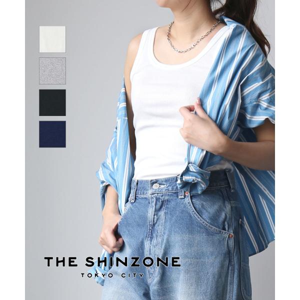ザ シンゾーン リブ タンクトップ TANK TOP THE SHINZONE レディース 国内正規...