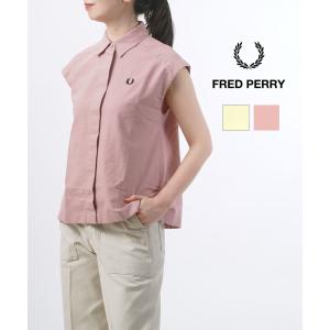 フレッドペリー Sleeveless Shirt FRED PERRY 2024春夏新作 レディース 国内正規品｜etre