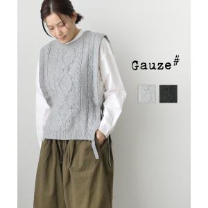 ガーゼ ダブルフリルブラウス Gauze# レディース 国内正規品 : etre