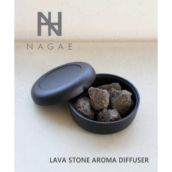 ナガエプリュス ラバストーン アロマディフューザー Lava stone aroma diffuse...
