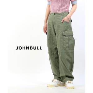 ジョンブル コットンリネン MIL 6Pカーゴパンツ Johnbull 2024春夏新作 レディース 国内正規品｜etre