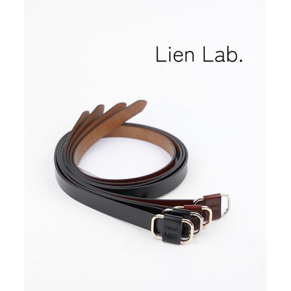 リアン/リアンラボ ノンホールレザーベルト Lien Lab. レディース 国内正規品 メール便可能...
