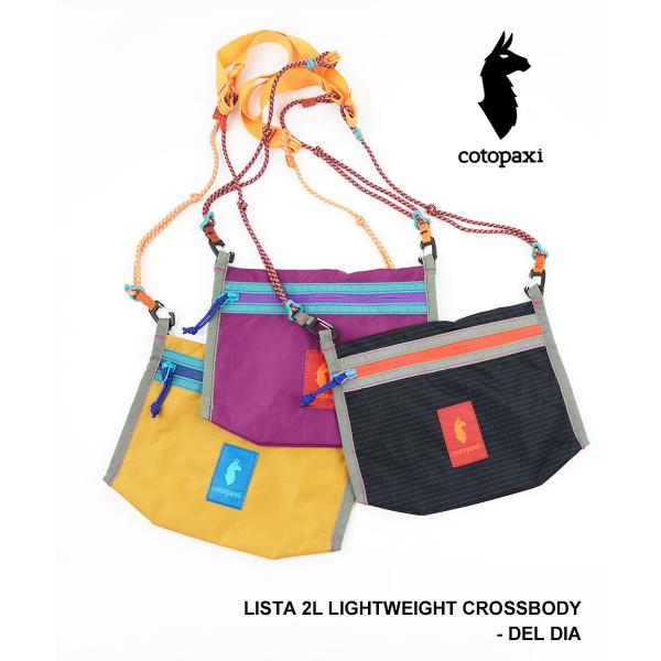 コトパクシ LISTA 2L LIGHTWEIGHT CROSSBODY - DEL DIA Cot...
