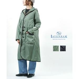 LAVENHAM（ラベンハム） ノーカラー ロングコート SHERPA PALGRAVE