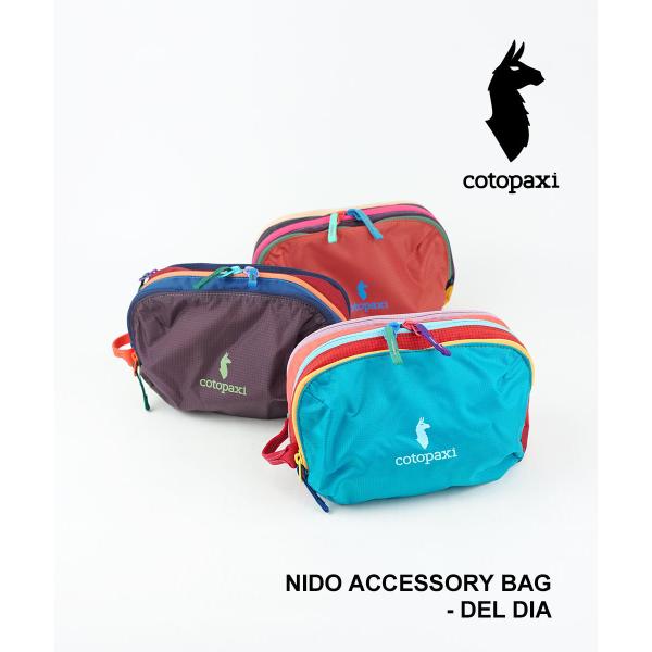 コトパクシ NIDO ACCESSORY BAG -DEL DIA Cotopaxi レディース メ...