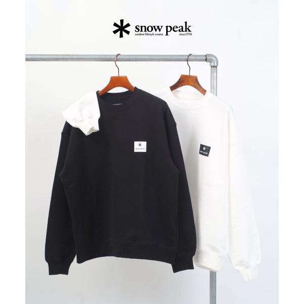 スノーピーク New Standard Square Logo Pullover Snow Peak...