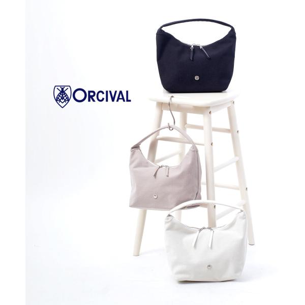 オーチバル・オーシバル ツイル ワンハンドル スモールハンドバッグ HANDBAG SMALL OR...