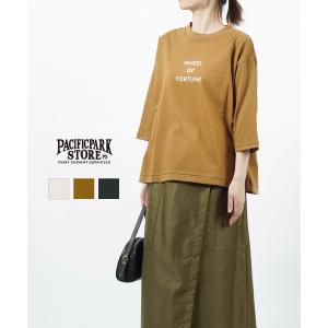 パシフィックパークストア ユースフル裏毛ラグランスリーブプル