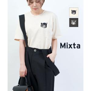 【MIXTA/ミクスタ】SO CAL DOG CREW T-SHITS Mixta(ミクスタ)SO CAL DOG SS CREWNECK T-SHIRTS | BLEU COMME