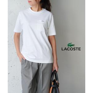 ラコステ アウトラインクロックポケットTシャツ LACOSTE 2024春夏新作 レディース メンズ 国内正規品 メール便可能5｜etre