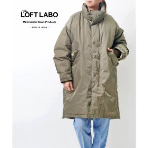 THE LOFT LABO ノーカラー ダウンコートANDY THE LOFT LABO ロフトラボ ダウンコート ノーカラーコート ANDY The
