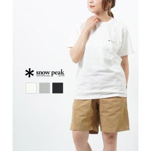 スノーピーク Tシャツ カットソー SP Logo T shirt Snow Peak レディース メンズ 国内正規品 メール便可能5｜etre