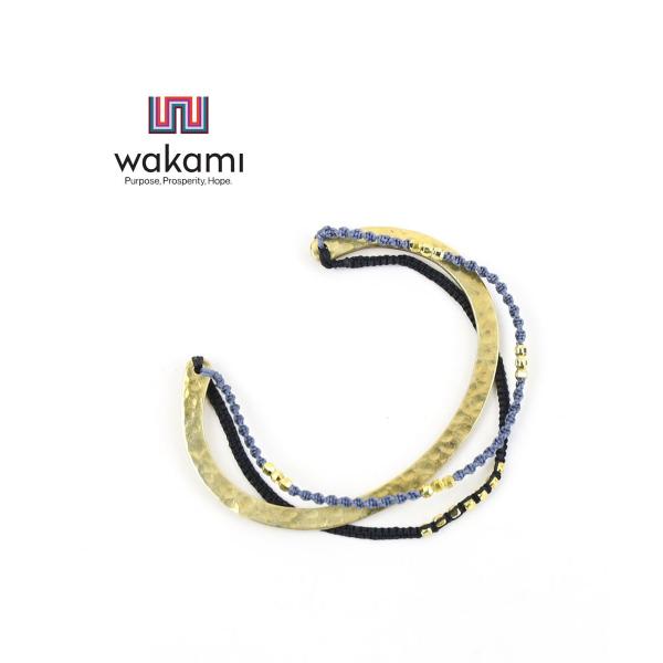 ワカミ バングルセット BANGLE SET -SILK CORD wakami メール便可能4 レ...