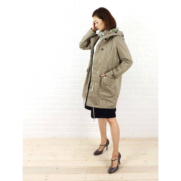 WOOLRICH(ウールリッチ)コットン テフロン加工 ジラフ柄 マウンテンパーカー コート “W’...