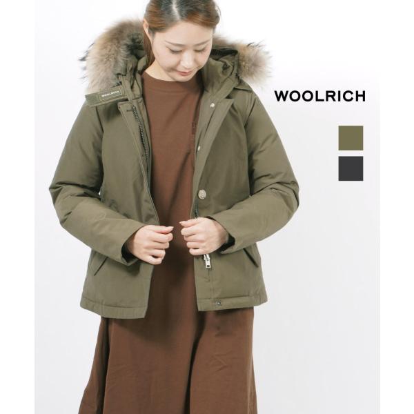 ウールリッチ ダウンジャケット ダウンコート ARCTIC RACCOON SHORT PARKA ...