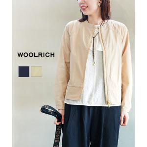 Woolrich◇ナイロンジャケット/S/ナイロン/NVY/無地/WWOU0936