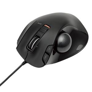 トラックボールマウス エレコム M-XT2URBK [USBトラックボール/親指操作/5ボタン/チルト/ブラック]｜etrend-y