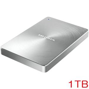 ポータブルHDD アイオーデータ HDPX-UTC1S [USB3.1 Type-C対応 ポータブルHDD 1TB シルバー]｜etrend-y